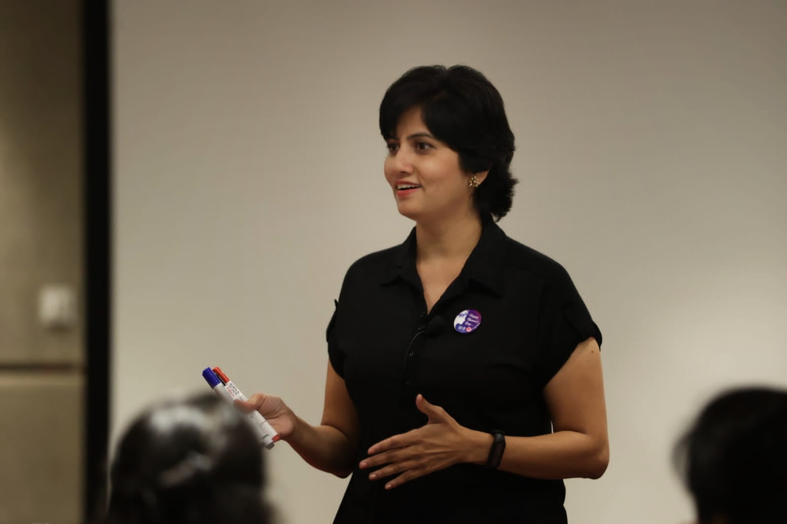 Rupa Patil facilitating a corporate leadership session